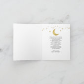 Vielen Dank für die Gender-Offenbarung Karte (Innenseite)