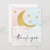 Vielen Dank für die Gender-Offenbarung Postkarte (Vorne/Hinten)