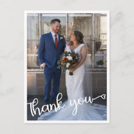 Vielen Dank für die Hochzeitkarte Postkarte