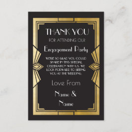 Vielen Dank für die Hochzeitskarten der 1920er Ver Einladung