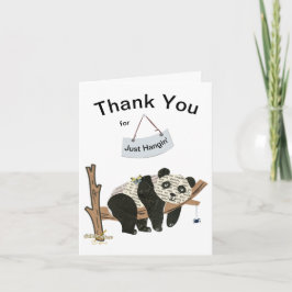 Vielen Dank für die Just Hangin' Card - Adiela Ako Dankeskarte