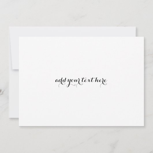 vielen Dank für die Kalligraphie auf Herz-Musiknot Dankeskarte (Rückseite)