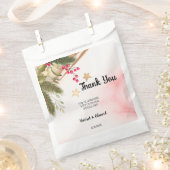 Vielen Dank für die kommende Weihnachts-Gastgesche Geschenktütchen (Ausgeschnitten)