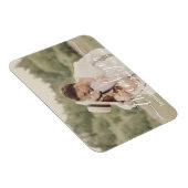 Vielen Dank für die moderne Handschrift Land Hochz Magnet (Rechte Seite)