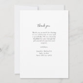 Vielen Dank für die moderne vertikale Foto Kinderd (Rückseite)