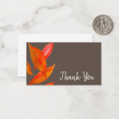 Vielen Dank für die moderne Wasserfarbenkunst Mitteilungskarte (Vorderseite/Rückseite Beispiel)