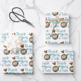 Vielen Dank für die neuesten Papierblätter Geschenkpapier Set