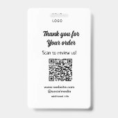 Vielen Dank für die Prüfung Ihrer Bestellung Überp Ausweis (Back)