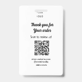 Vielen Dank für die Prüfung Ihrer Bestellung Überp Ausweis