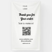 Vielen Dank für die Prüfung Ihrer Bestellung Überp Banner (Vertikal)