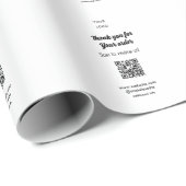 Vielen Dank für die Prüfung Ihrer Bestellung Überp Geschenkpapier (Rolleneckpunkt)