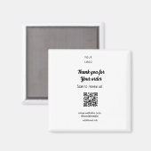 Vielen Dank für die Prüfung Ihrer Bestellung Überp Magnet (Vorderseite/Rückseite)