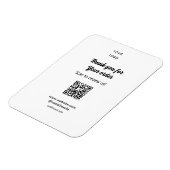 Vielen Dank für die Prüfung Ihrer Bestellung Überp Magnet (Linke Seite)