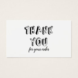 Vielen Dank für die Rabattkarte