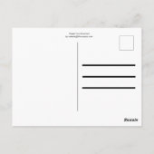 Vielen Dank für die Rainbow Colors Postkarte (Rückseite)