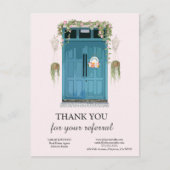 Vielen Dank für die Referenz Real Anwesen Postcard Postkarte (Vorderseite)