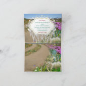 Vielen Dank für die Spenden von Spring Baby Shower Dankeskarte (Innenseite)