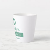 Vielen Dank für die Teilnahme an der Veranstaltung Milchtasse (Vorderseite)