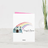 Vielen Dank für die Teilnahme an meinem Tanz-Erwäg Dankeskarte (Rückseite)