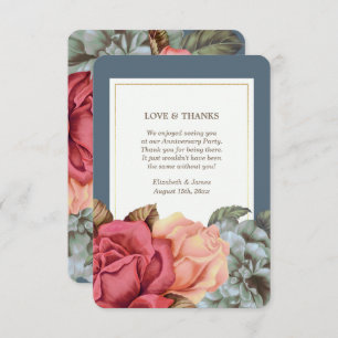 Vielen Dank für die Teilnahme an Party Cards zum J Einladung