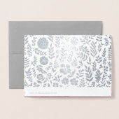 Vielen Dank für die Teilnahme an Party Cards zum J Folienkarte (Rückseite mit Umschlag)