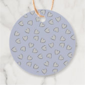 VIELEN DANK FÜR DIE TEILNAHME UNSERES BABY SHOWER GESCHENKANHÄNGER (Rückseite)