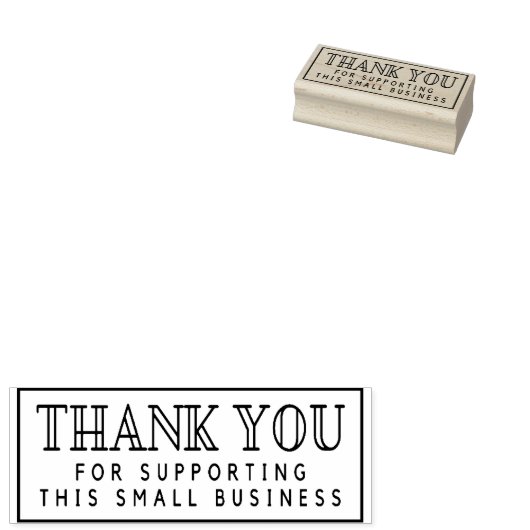 Vielen Dank für die Unterstützung dieses kleinen U Gummistempel (Stempel)