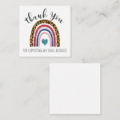 Vielen Dank für die Unterstützung meiner Karte für (Vorne/Hinten)