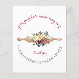 Vielen Dank für die Unterstützung meiner Karte für