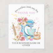 Vielen Dank für die Unterstützung meiner Karte für (Vorderseite)