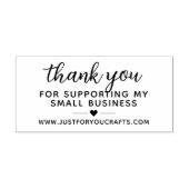 Vielen Dank für die Unterstützung meiner Website f Gummistempel (Prägung)