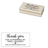 Vielen Dank für die Unterstützung meiner Website f Gummistempel (Stempel)