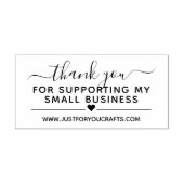 Vielen Dank für die Unterstützung meiner Website f Gummistempel (Prägung)