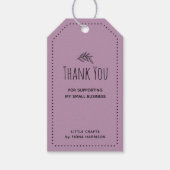 Vielen Dank für die Unterstützung meines kleinen U Geschenkanhänger (Vorderseite)