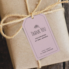 Vielen Dank für die Unterstützung meines kleinen U Geschenkanhänger