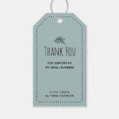 Vielen Dank für die Unterstützung meines kleinen U Geschenkanhänger (Vorderseite)