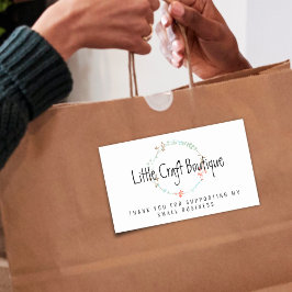 Vielen Dank für die Unterstützung meines kleinen U Rechteckiger Aufkleber