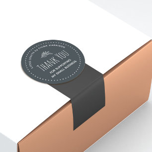 Vielen Dank für die Unterstützung meines kleinen U Runder Aufkleber