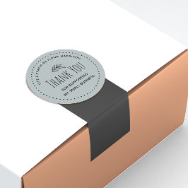 Vielen Dank für die Unterstützung meines kleinen U Runder Aufkleber