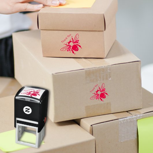 Vielen Dank für die wiederverwendbare Tinte-Briefm Permastempel