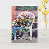 Vielen Dank für diese rote, gelbe blaue Violette Karte (Gelbe Blume)