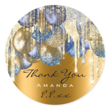 Vielen Dank für Hochzeitstag Ballons Blue Tropfens