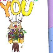 VIELEN DANK FÜR IHNEN von Nicole Janes Postkarte