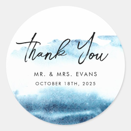 Vielen Dank für Ihr Aufkleber für eine moderne Hoc (Vorderseite)