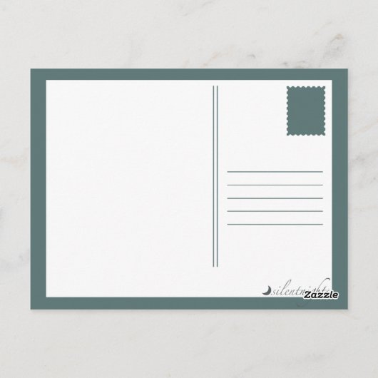 Vielen Dank für Ihr Beileid (betender Engel) Postkarte (Rückseite)