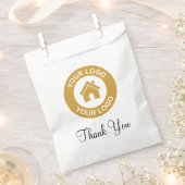 Vielen Dank für Ihr benutzerdefiniertes Firmenlogo Geschenktütchen (Ausgeschnitten)