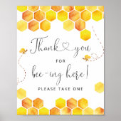 Vielen Dank für Ihr Bienengesang Here Honey Bee Si Poster (Vorne)