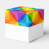 Vielen Dank für Ihr buntes Design Geschenkschachtel (Rückseite)