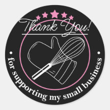 Vielen Dank für Ihr Business Gray Sticker