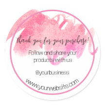 Vielen Dank für Ihr Business-Sticker